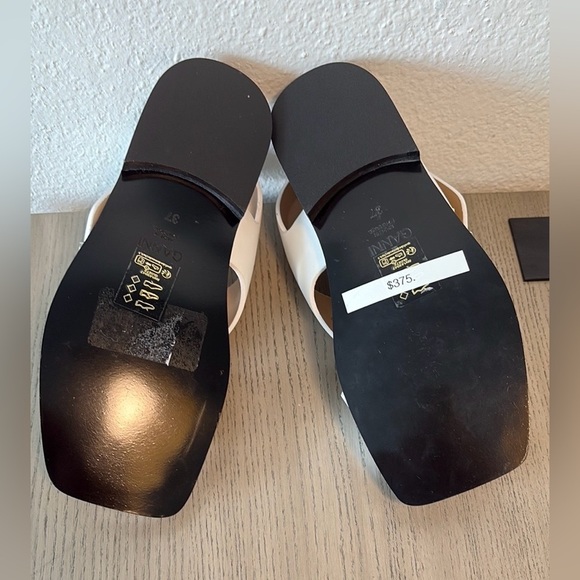 Ganni buckle cross strap sandals NWT , sz 7 - Picture 6 of 13